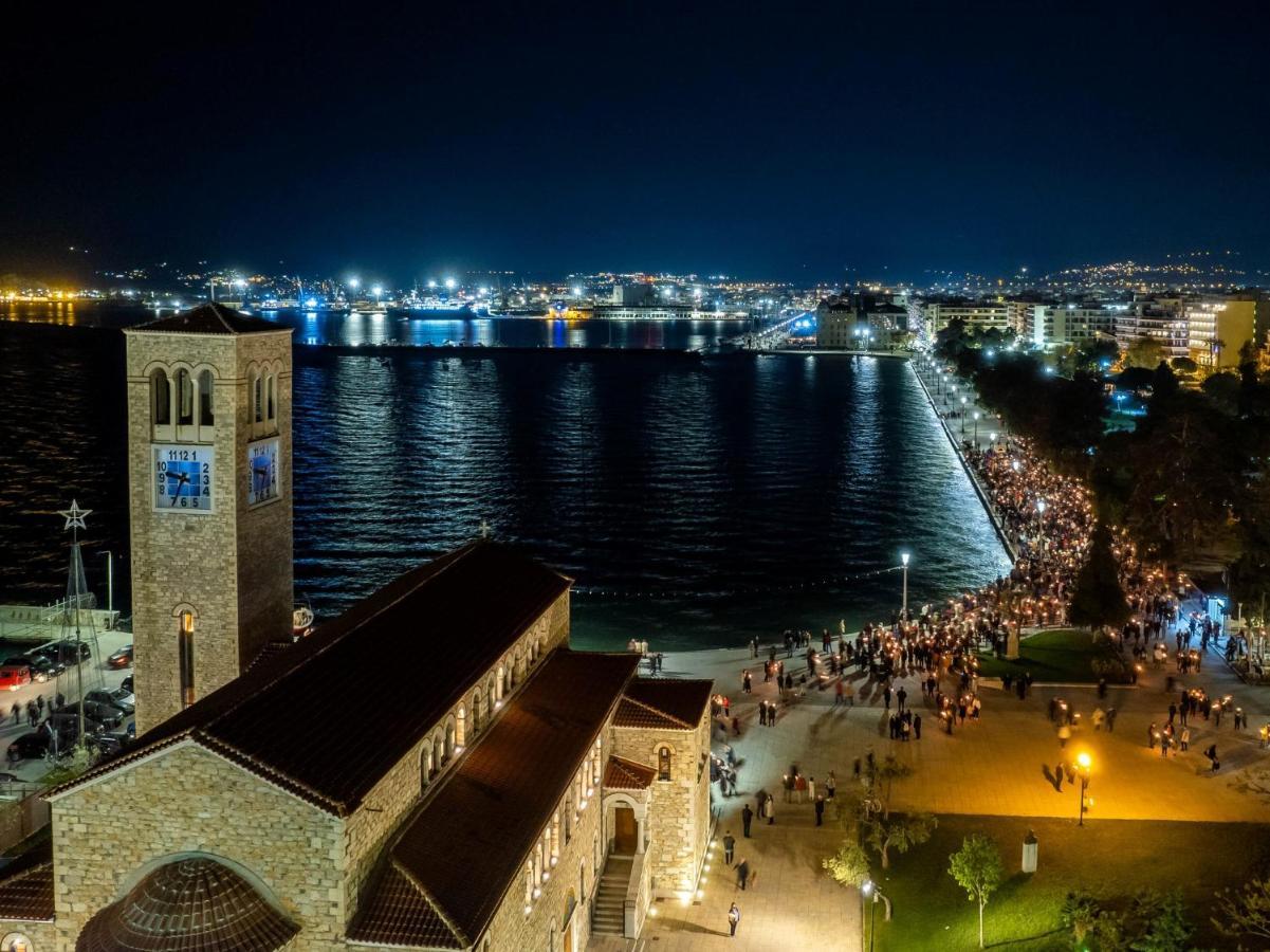 Στούντιο Στο Κέντρο Της Πόλης. Lägenhet Volos Exteriör bild