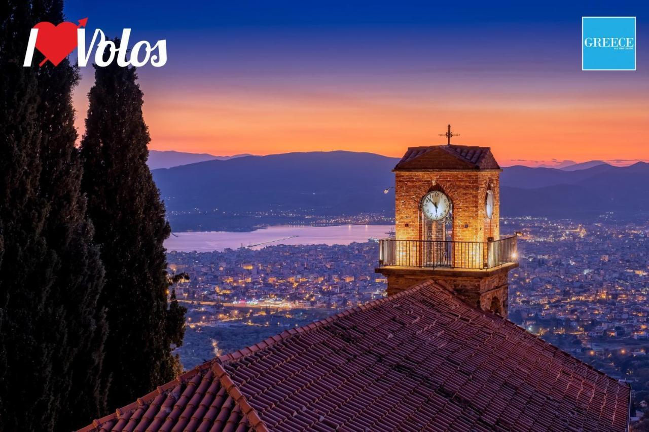 Στούντιο Στο Κέντρο Της Πόλης. Lägenhet Volos Exteriör bild